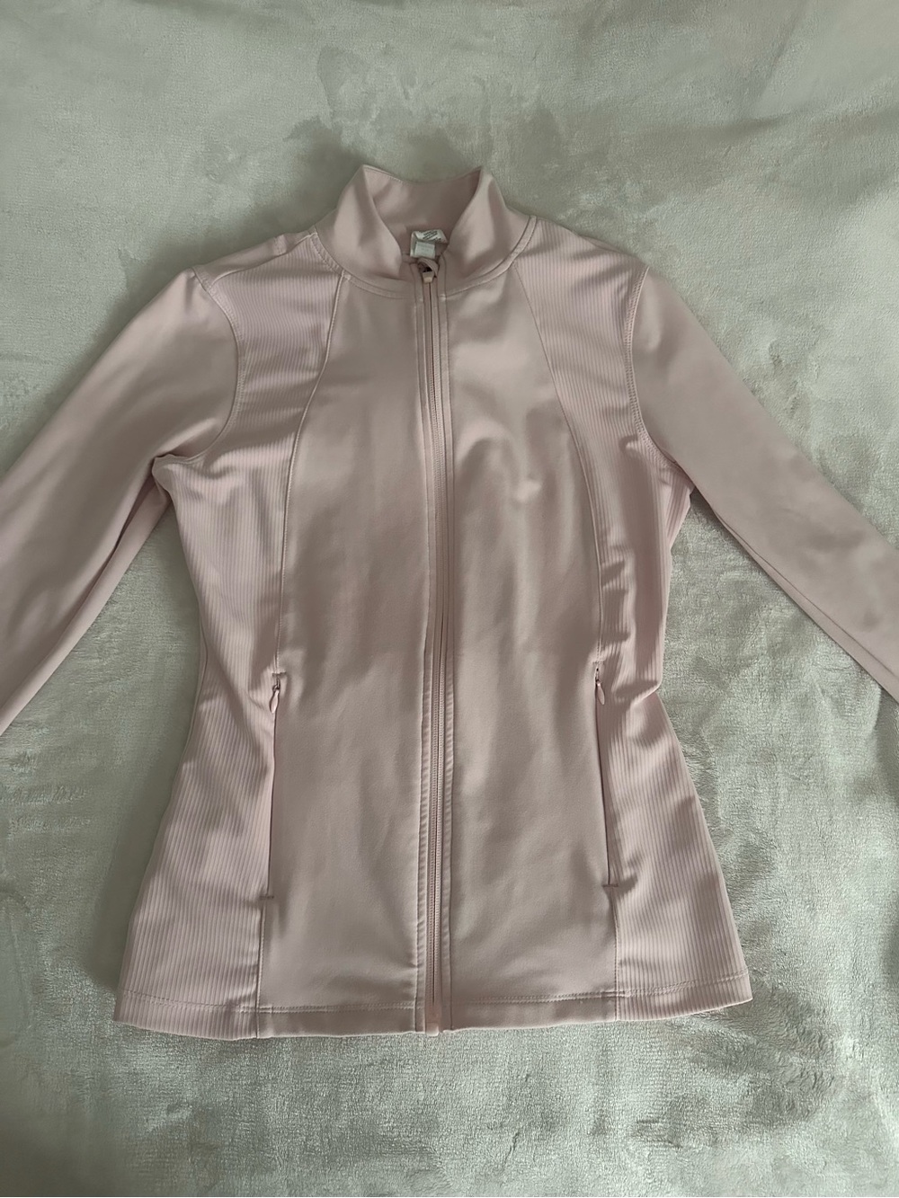 Baby pink yoga jacket